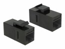 DeLock Keystone-Modul RJ-45 - RJ-45, Cat.6, UTP 25 Stück