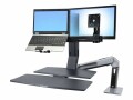 Ergotron WorkFit Conversion Kit: Dual to LCD & Laptop