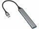 4smarts USB-Hub 4in1 Compact Hub USB-C – USB-A 2.0/USB-A