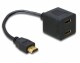 Bild 0 DeLock 2-Port Signalsplitter HDMI ? HDMI, Anzahl Ports: 2