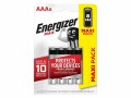 Energizer Batterie MAX AAA LR03 8 Stück, Batterietyp