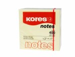 Kores Notizzettel Würfel 7.5 x 7.5 cm, Gelb, Breite