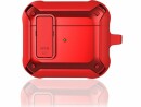 4smarts Transportcase Rugged AirPods 3rd Gen. Rot, Detailfarbe