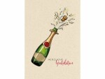 Natur Verlag Geburtstagskarte Champagner A4, Papierformat: A4