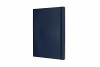 MOLESKINE Notizbuch XL 854788 Blanko,Soft Cover,Saphir, Kein