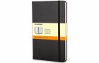 Moleskine Notizbuch Classic A6 Liniert, Schwarz, 192 Seiten