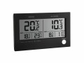 TFA Dostmann Funk-Thermometer TWIN, Detailfarbe: Schwarz