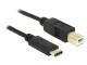DeLock USB 2.0-Kabel C - B 0.5 m, Kabeltyp