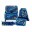 Bild 0 FUNKI     Cuby-Bag Set        Flash Hero - 6014.008  blau                  5-teilig