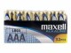 Maxell Europe LTD. Batterie AAA 32 Stück, Batterietyp: AAA