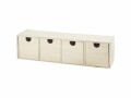 Creativ Company Holzartikel Box mit Schubladen 1 Stück, Breite: 7.2