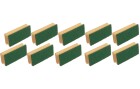 Edi Baur Schwamm Basic 10 Stück, Gelb/Grün, Materialtyp