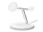 BELKIN Wireless Charger Boost Charge Pro 3-in-1 MagSafe Weiss
