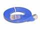 SLIM Slimpatchkabel Cat 6, STP, 3 m, Blau