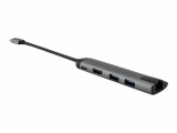 Verbatim USB-C ADAPTER USB 3.1 USB 3.0 X2HDMI RJ45