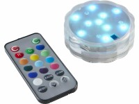 Star Trading LED Unterwasser Dekolicht, Transparent, RGB, IP68