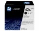 HP Inc. HP Toner Nr. 42A (Q5942A) Black, Druckleistung Seiten: 10000