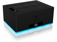 RaidSonic ICY BOX Docking- und Klonstation IB-127CL-U3, Card Reader