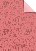 STEWO Geschenkpapier Miron 2514989127 rosa dunkel 100x70cm