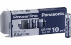 Panasonic Batterie Alkaline Powerline Industrial AAA 10 Stück