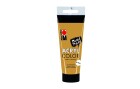 Marabu Acrylfarbe Acryl Color Metallic 100 ml, Gold, Art