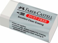 FABER-CASTELL Radierer Dust-free 187130 weiss, Kein Rückgaberecht