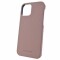 Mike Galeli iPhone 12 Pro Max Hard-Cover in Echtleder, rosa