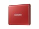 Bild 4 Samsung Externe SSD Portable T7 Non-Touch, 2000 GB, Rot