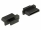 DeLock Staubschutz Mini-HDMI f mit Griff 10 Stk. Schwarz