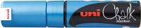 UNI-BALL  Chalk Marker 8mm PWE-8K METALLIC BLUE Metallic blau, Kein