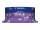 Verbatim DVD+R 4.7 GB, Spindel (25 Stück), Medientyp: DVD+R