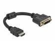 DeLock Adapter HDMI - DVI, 4K/30Hz HDMI 