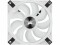 Bild 1 Corsair PC-Lüfter iCUE QL120 RGB Weiss, Beleuchtung: Ja