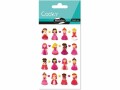 Clairefontaine Motivsticker Cooky Prinzessin 1 Bogen, Motiv: Prinzessin