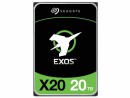Seagate Harddisk Exos X20 3.5" SAS 20 TB, Speicher