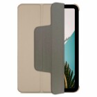 Macally Bookstand Case - Hochwertige Schutzhülle mit Stand- und Sleep-/Wakefunktion für iPad Mini 6G (2021) und Apple Pencil Halterung - Gold