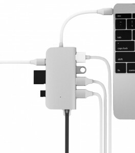 LMP USB-C mini Dock silber