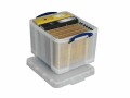 Really Useful Box Aufbewahrungsbox 35 Liter Transparent, Breite: 48 cm