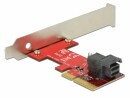 DeLock Host Bus Adapter Controller PCI-ex4 - U.2 Bracket