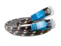 SLIM Slimpatchkabel RJ-45 - RJ-45, Cat 6, STP, 1