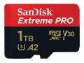 SanDisk microSDXC-Karte Extreme PRO 1000 GB, Speicherkartentyp