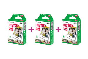Fujifilm Instax Mini 10 Blatt 3er-Pack