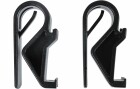 BASIL Adapter Hooks 10-12 mm, Farbe: Schwarz, Sportart: Velo
