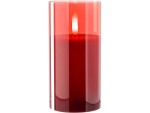 Leonardo LED-Kerze Autentico 16 x 8 cm, Rot, Betriebsart