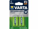 Varta Power Accu - Batterie 2 x C NiMH 3000 mAh