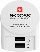 SKROSS    SKROSS Euro USB Charger (2xA) 1.302421, Kein Rückgaberecht