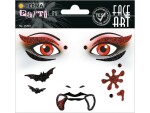 Herma Stickers Tattoos Face Art Vampir, 1 Stück, Verpackungseinheit: 1