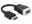 Immagine 3 DeLock 15cm HDMI Adapterkabel, schwarz [HDMI