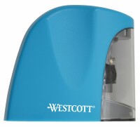 WESTCOTT  Anspitzer 8mm E-5504300 blau batteriebetrieben, Kein