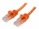 StarTech.com - 2m Orange Cat5e / Cat 5 Snagless Patch Cable